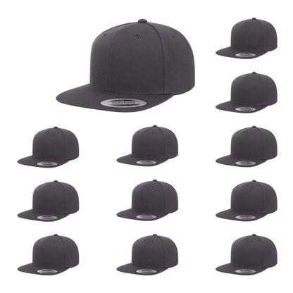 Yupoong Hat Snapback Pro-Style Wool Blend Cap 6089