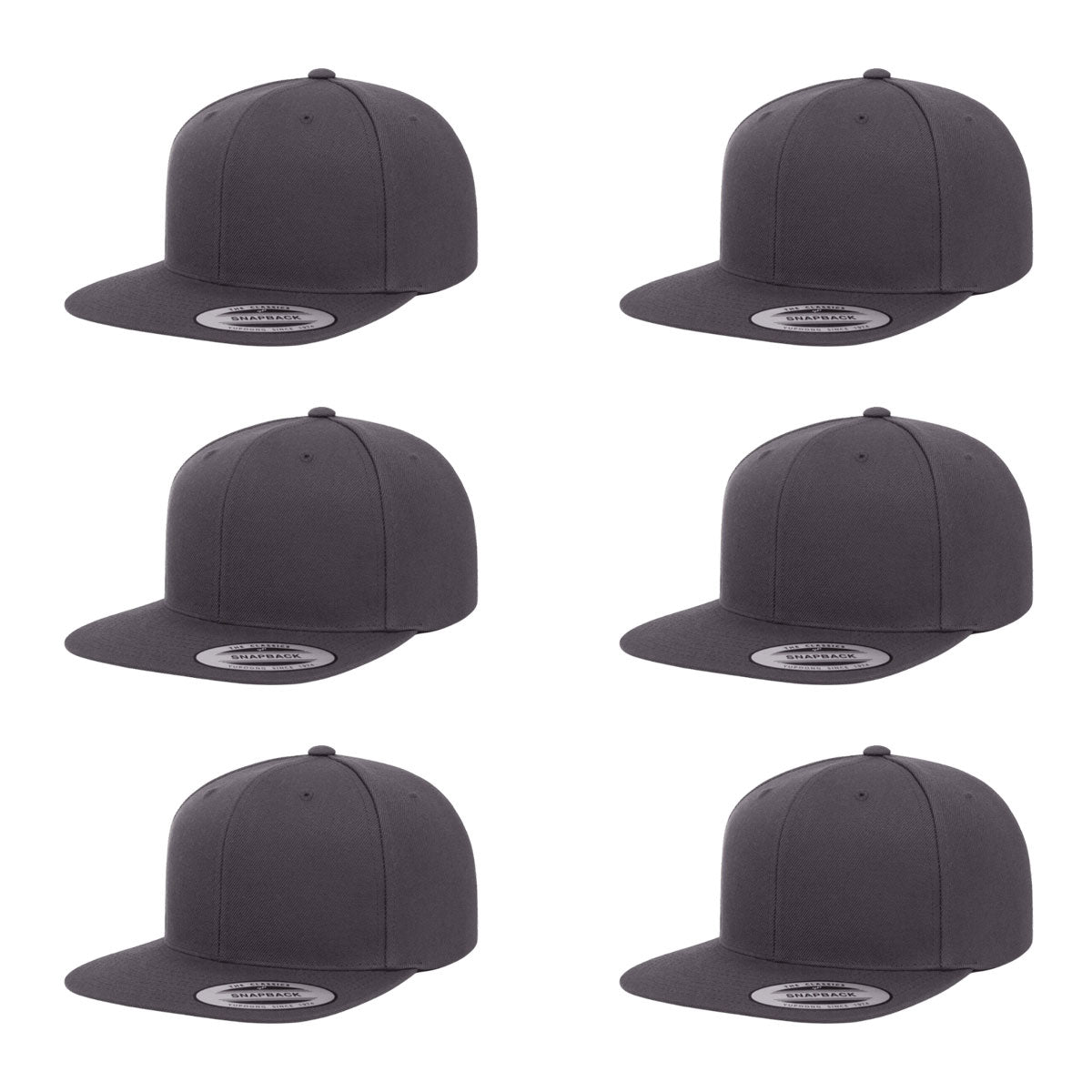 Yupoong Hat Snapback Pro-Style Wool Blend Cap 6089