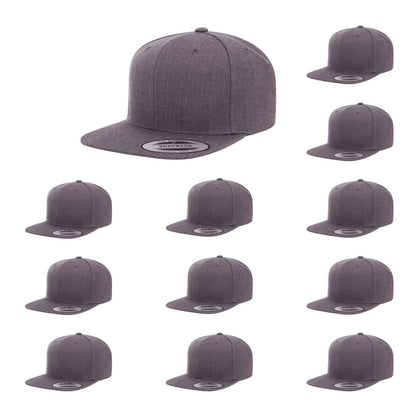 Yupoong Hat Snapback Pro-Style Wool Blend Cap 6089