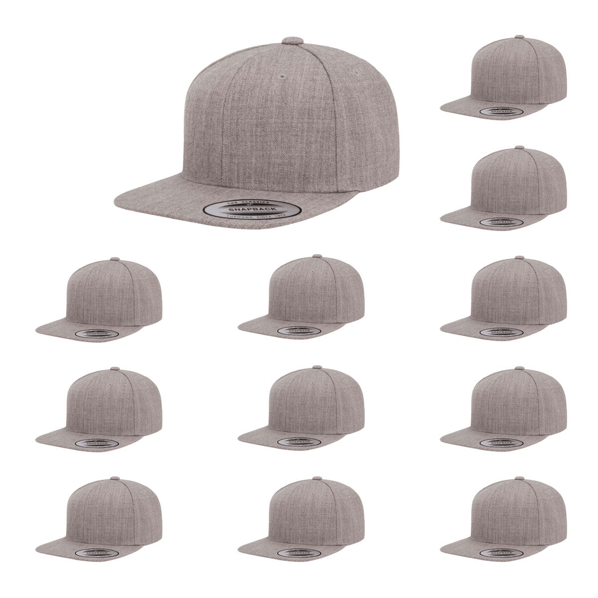 Yupoong Hat Snapback Pro-Style Wool Blend Cap 6089