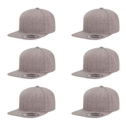 Yupoong Hat Snapback Pro-Style Wool Blend Cap 6089