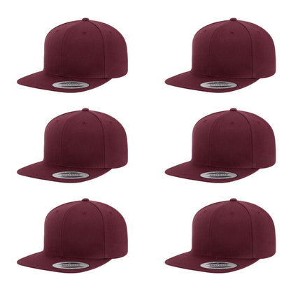 Yupoong Hat Snapback Pro-Style Wool Blend Cap 6089