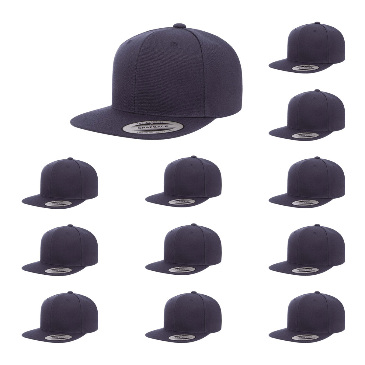 Yupoong Hat Snapback Pro-Style Wool Blend Cap 6089