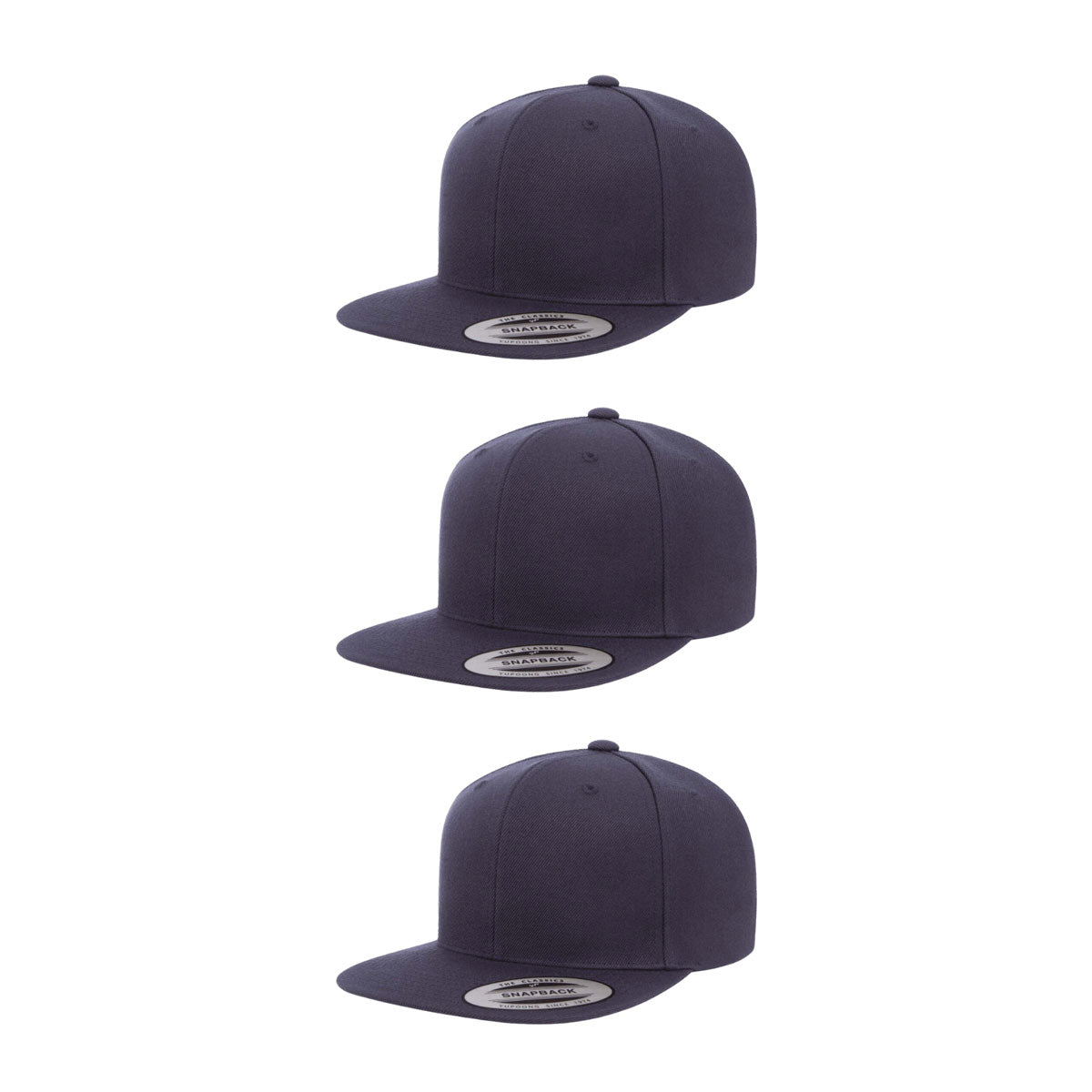 Yupoong Hat Snapback Pro-Style Wool Blend Cap 6089