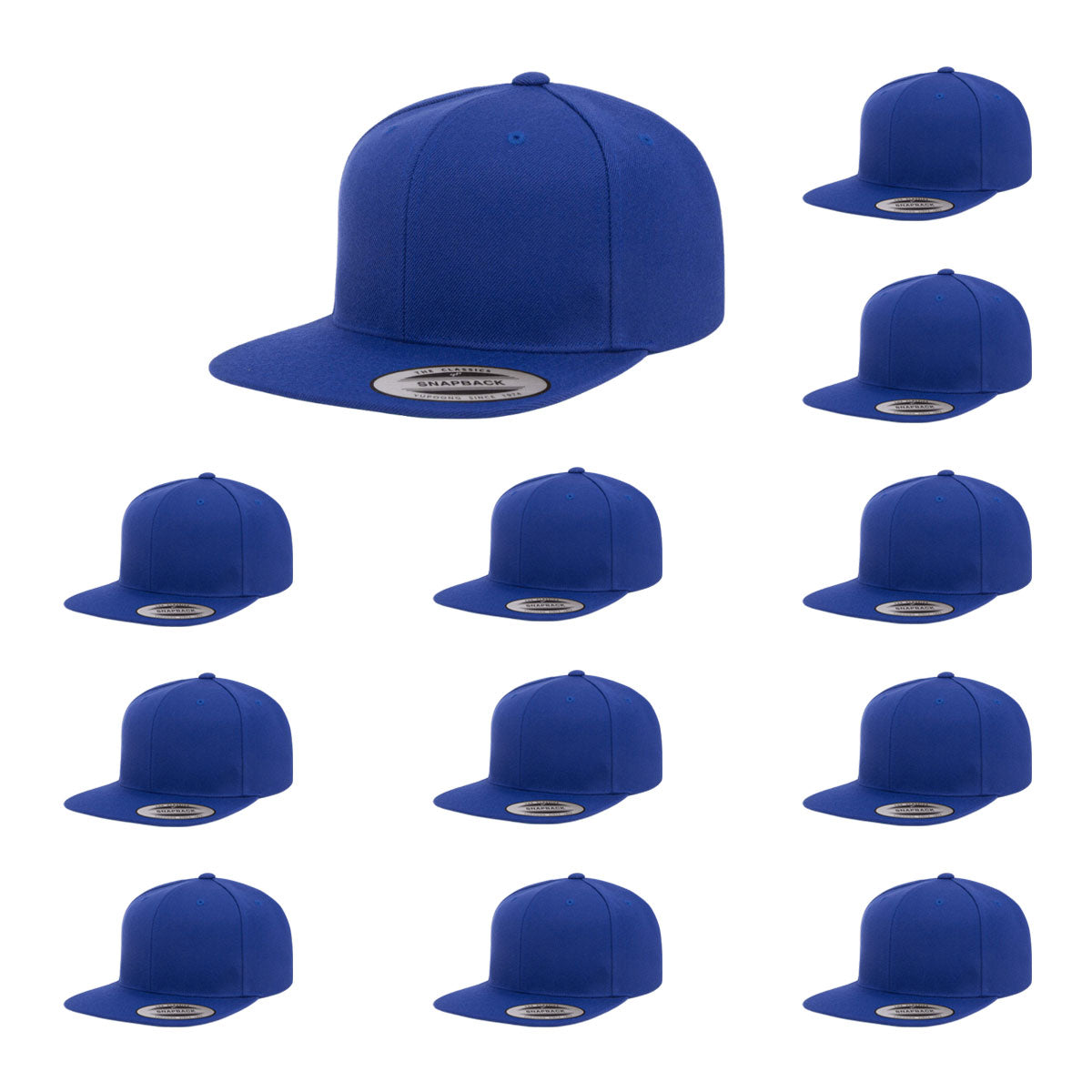 Yupoong Hat Snapback Pro-Style Wool Blend Cap 6089