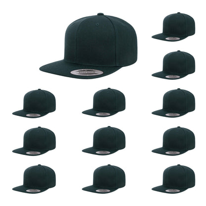 Yupoong Hat Snapback Pro-Style Wool Blend Cap 6089