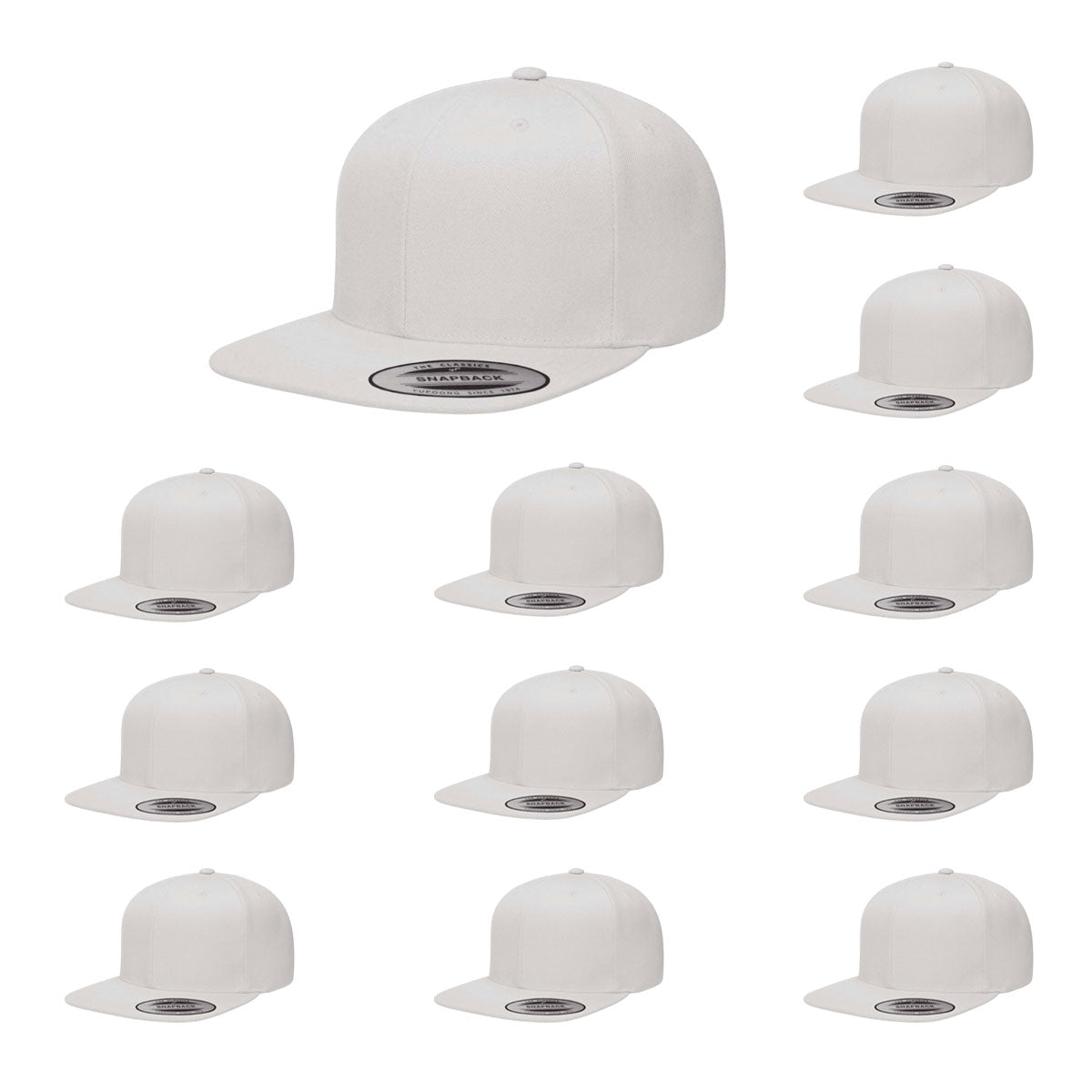 Yupoong Hat Snapback Pro-Style Wool Blend Cap 6089