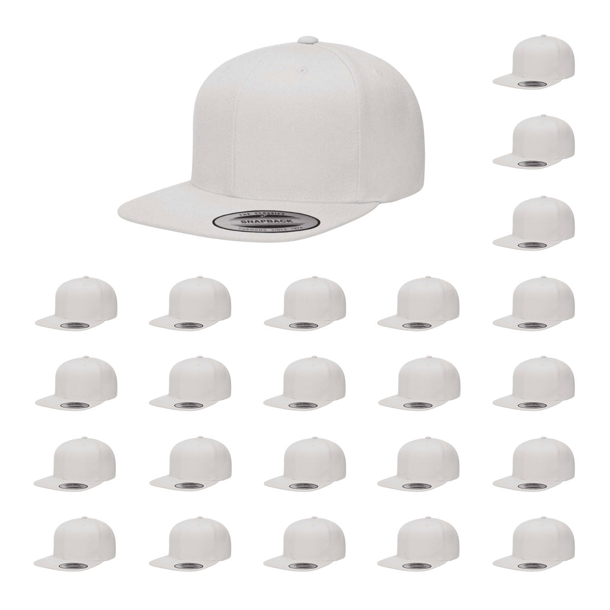 Yupoong Hat Snapback Pro-Style Wool Blend Cap 6089