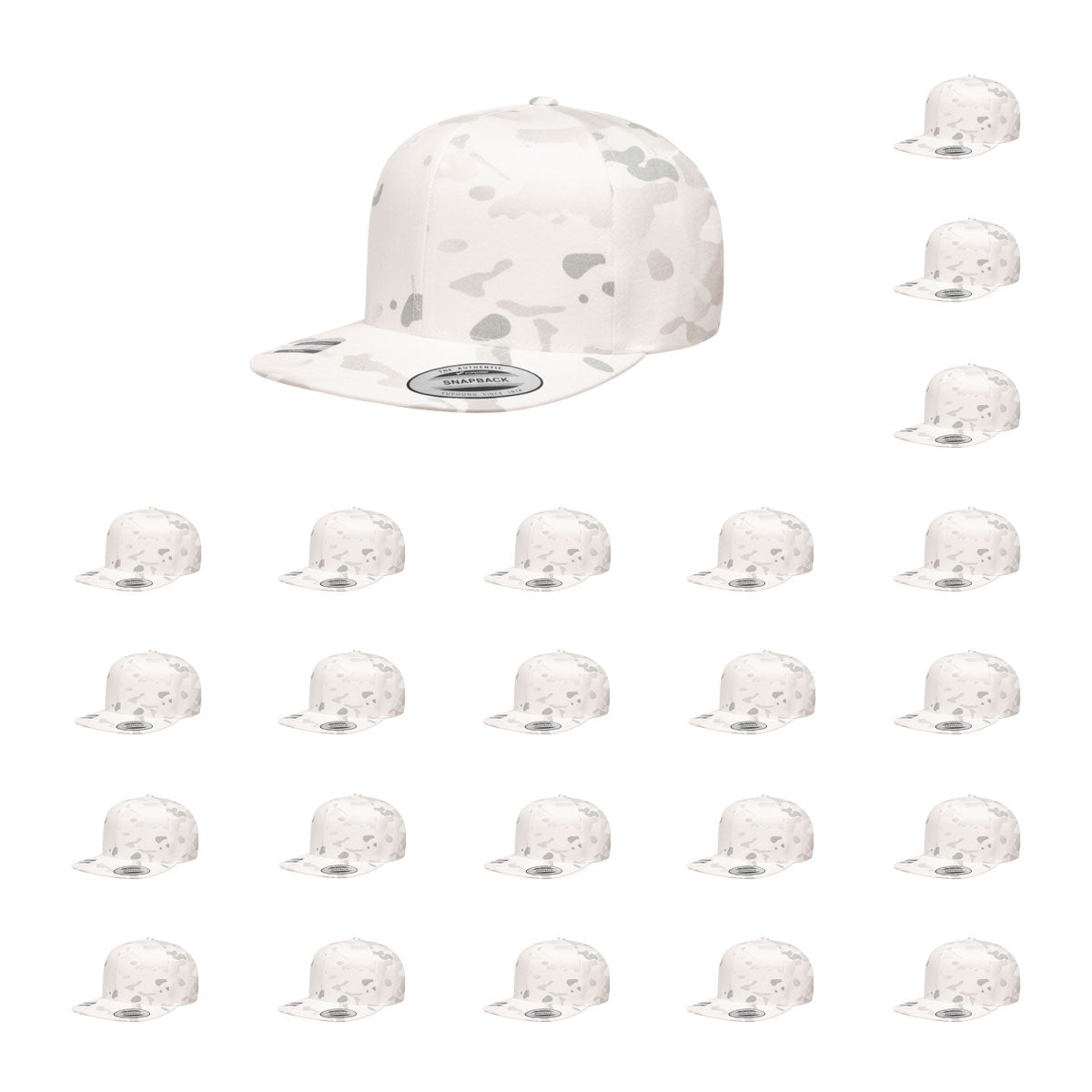 Yupoong Hat Snapback Pro-Style Wool Blend Cap 6089