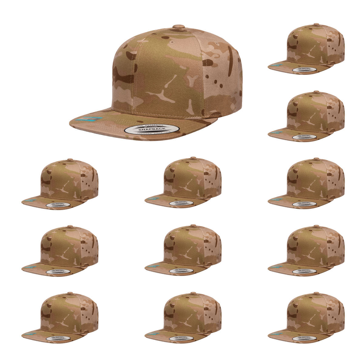 Yupoong Hat Snapback Pro-Style Wool Blend Cap 6089