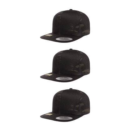 Yupoong Hat Snapback Pro-Style Wool Blend Cap 6089