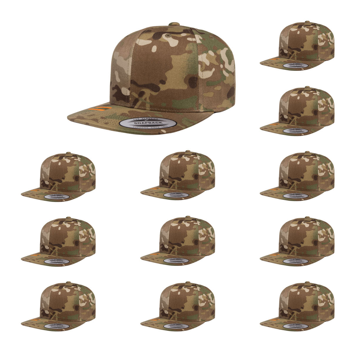 Yupoong Hat Snapback Pro-Style Wool Blend Cap 6089