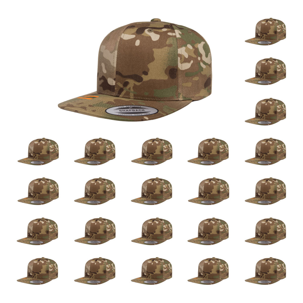 Yupoong Hat Snapback Pro-Style Wool Blend Cap 6089