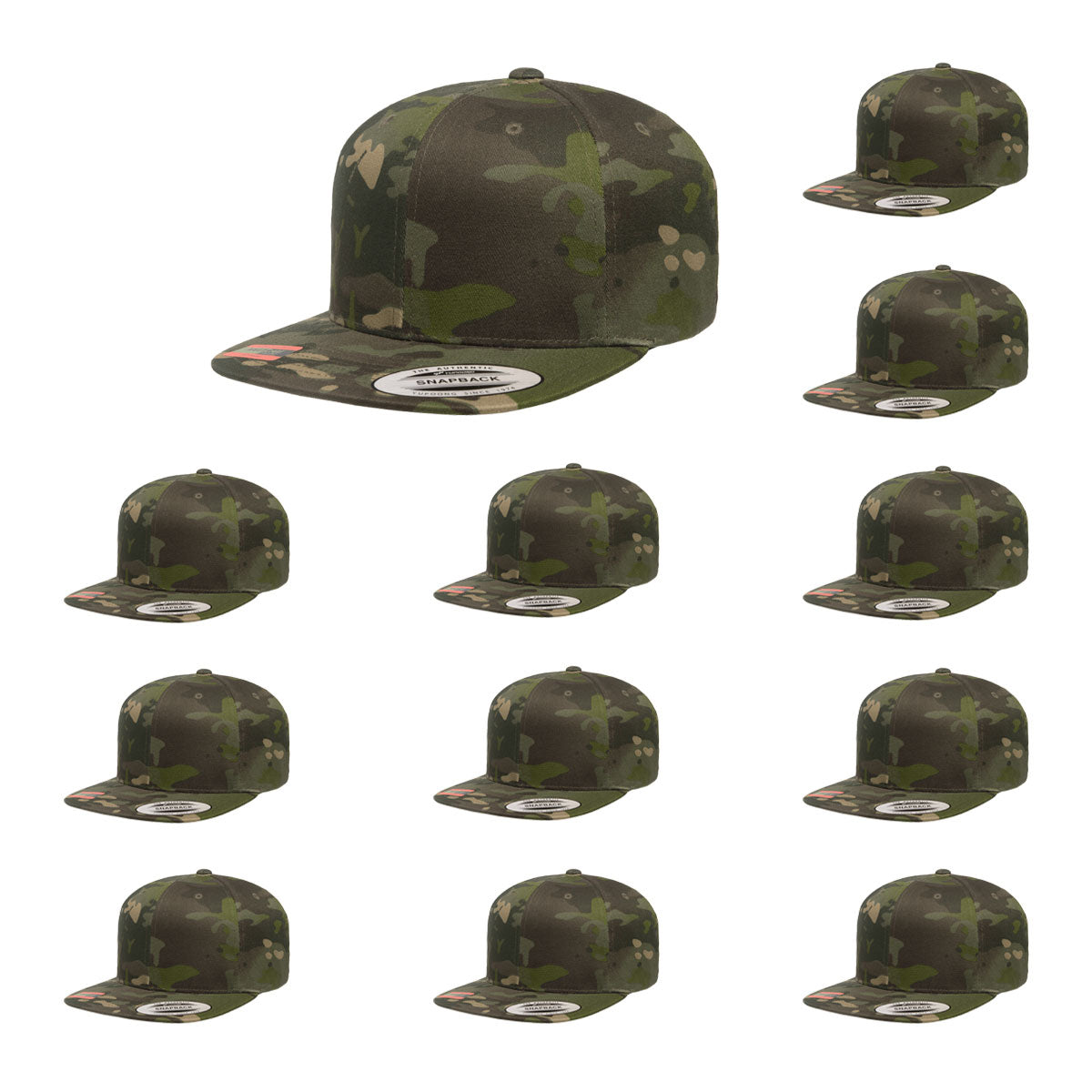 Yupoong Hat Snapback Pro-Style Wool Blend Cap 6089