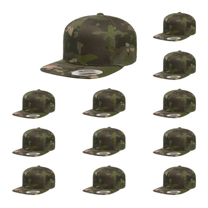 Yupoong Hat Snapback Pro-Style Wool Blend Cap 6089