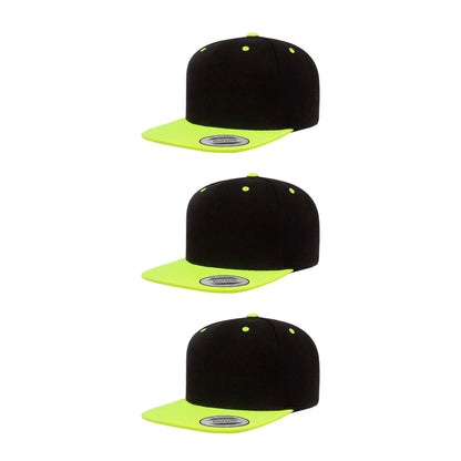 Yupoong Hat Snapback Pro-Style Wool Blend Cap 6089