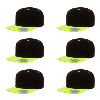 Yupoong Hat Snapback Pro-Style Wool Blend Cap 6089