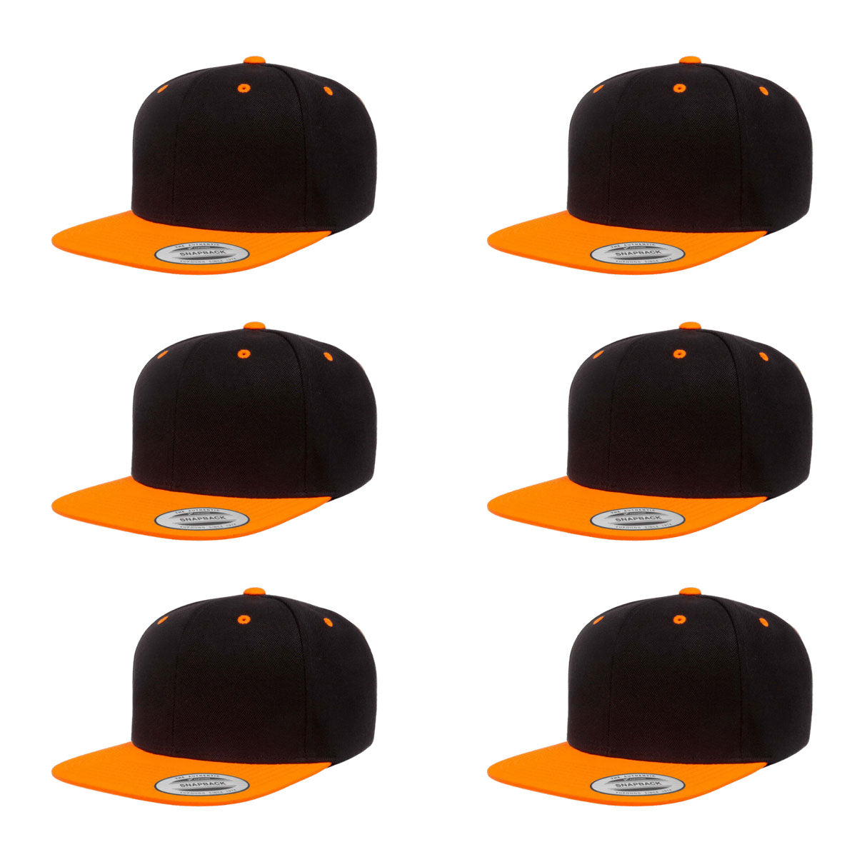Yupoong Hat Snapback Pro-Style Wool Blend Cap 6089