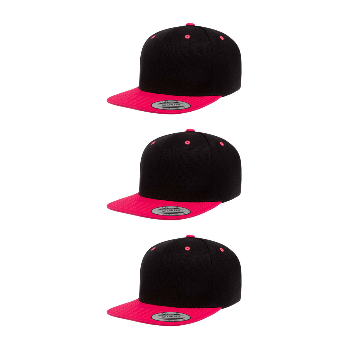 Yupoong Hat Snapback Pro-Style Wool Blend Cap 6089