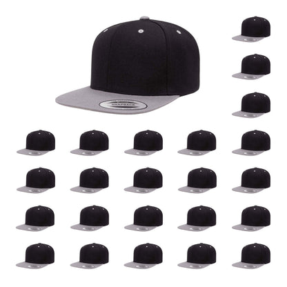 Yupoong Hat Snapback Pro-Style Wool Blend Cap 6089