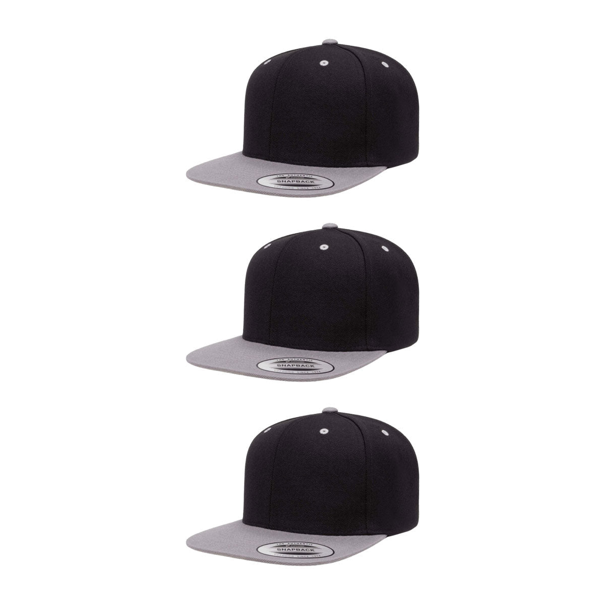 Yupoong Hat Snapback Pro-Style Wool Blend Cap 6089