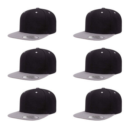 Yupoong Hat Snapback Pro-Style Wool Blend Cap 6089