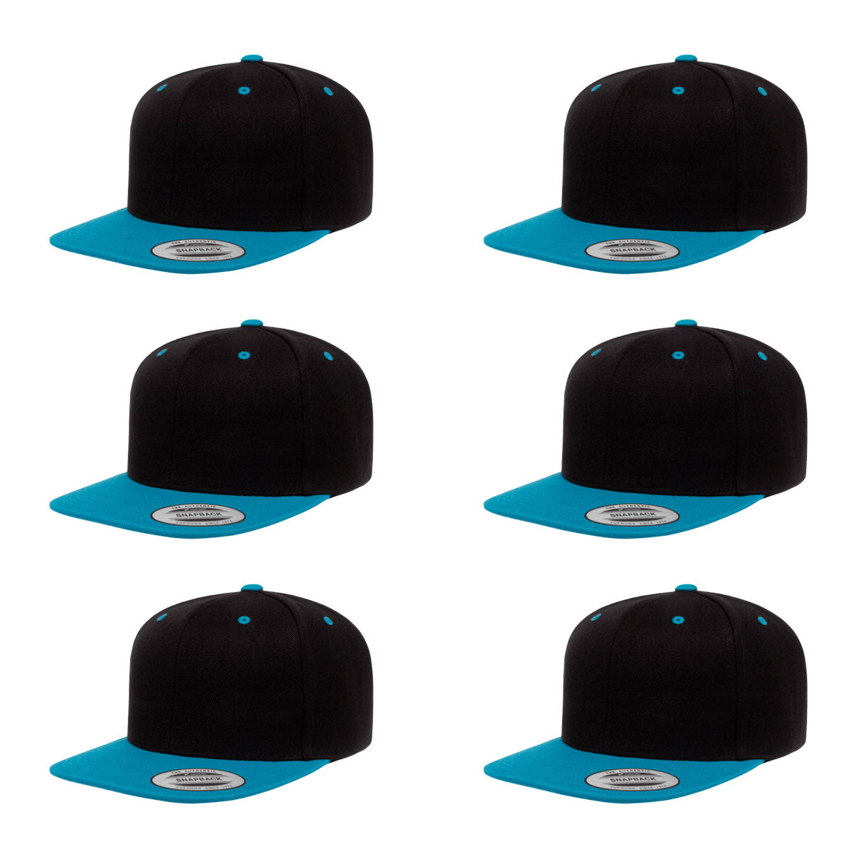 Yupoong Hat Snapback Pro-Style Wool Blend Cap 6089