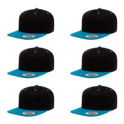 Yupoong Hat Snapback Pro-Style Wool Blend Cap 6089