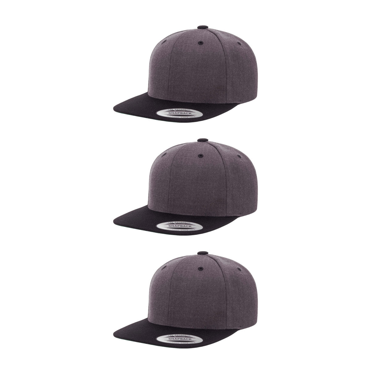 Yupoong Hat Snapback Pro-Style Wool Blend Cap 6089