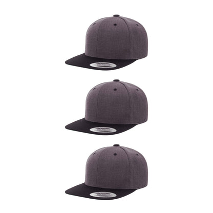 Yupoong Hat Snapback Pro-Style Wool Blend Cap 6089