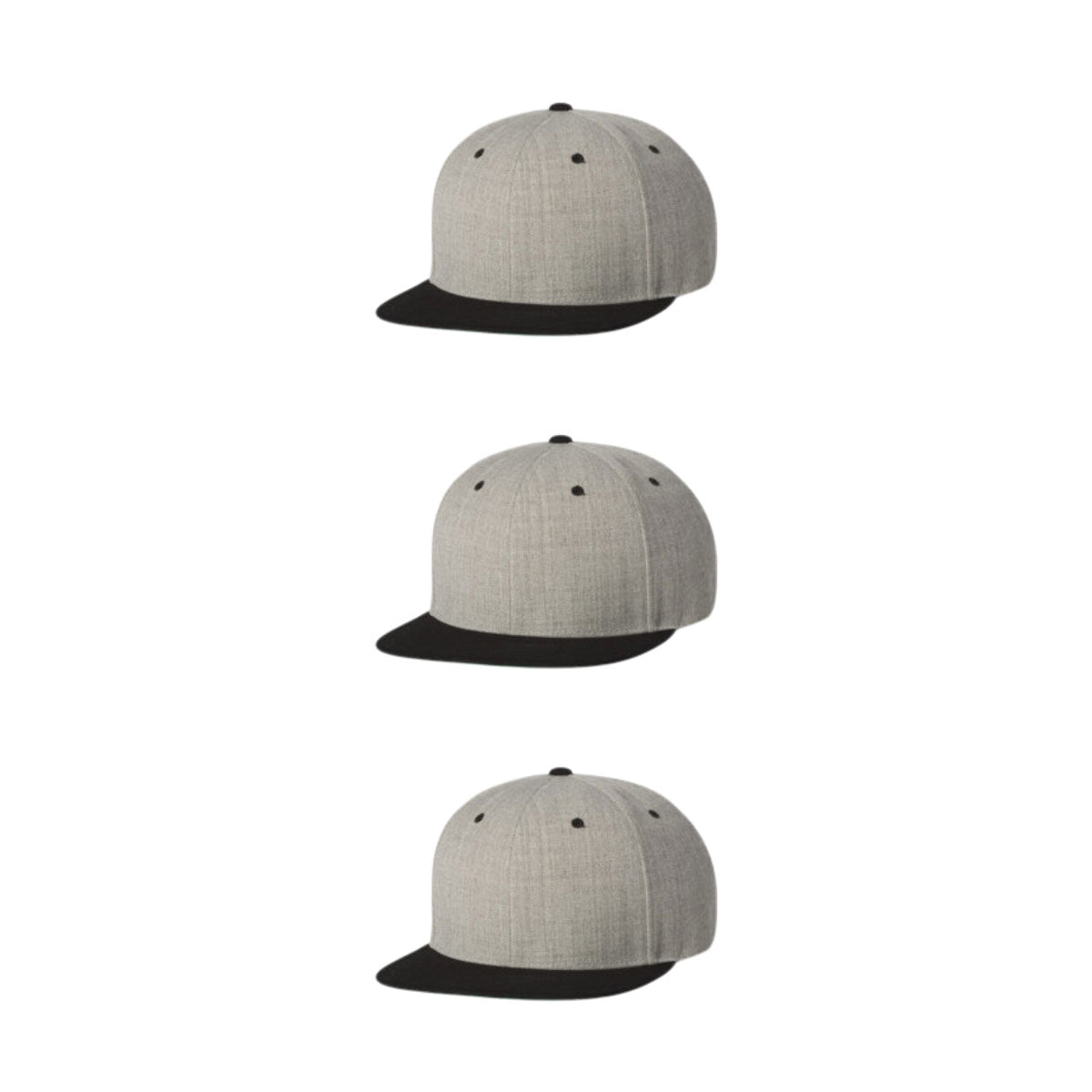 Yupoong Hat Snapback Pro-Style Wool Blend Cap 6089