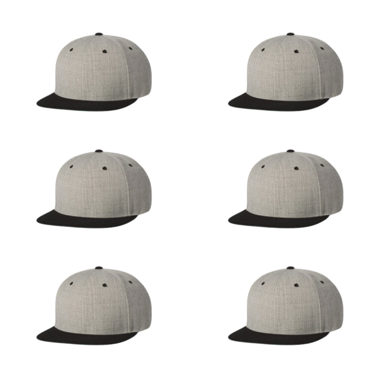 Yupoong Hat Snapback Pro-Style Wool Blend Cap 6089