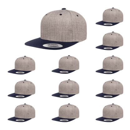 Yupoong Hat Snapback Pro-Style Wool Blend Cap 6089