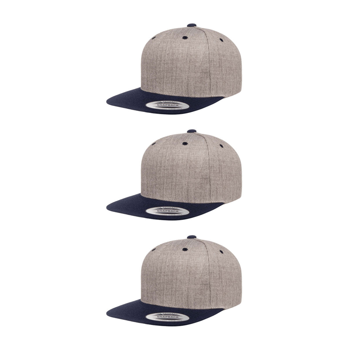 Yupoong Hat Snapback Pro-Style Wool Blend Cap 6089