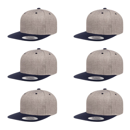 Yupoong Hat Snapback Pro-Style Wool Blend Cap 6089