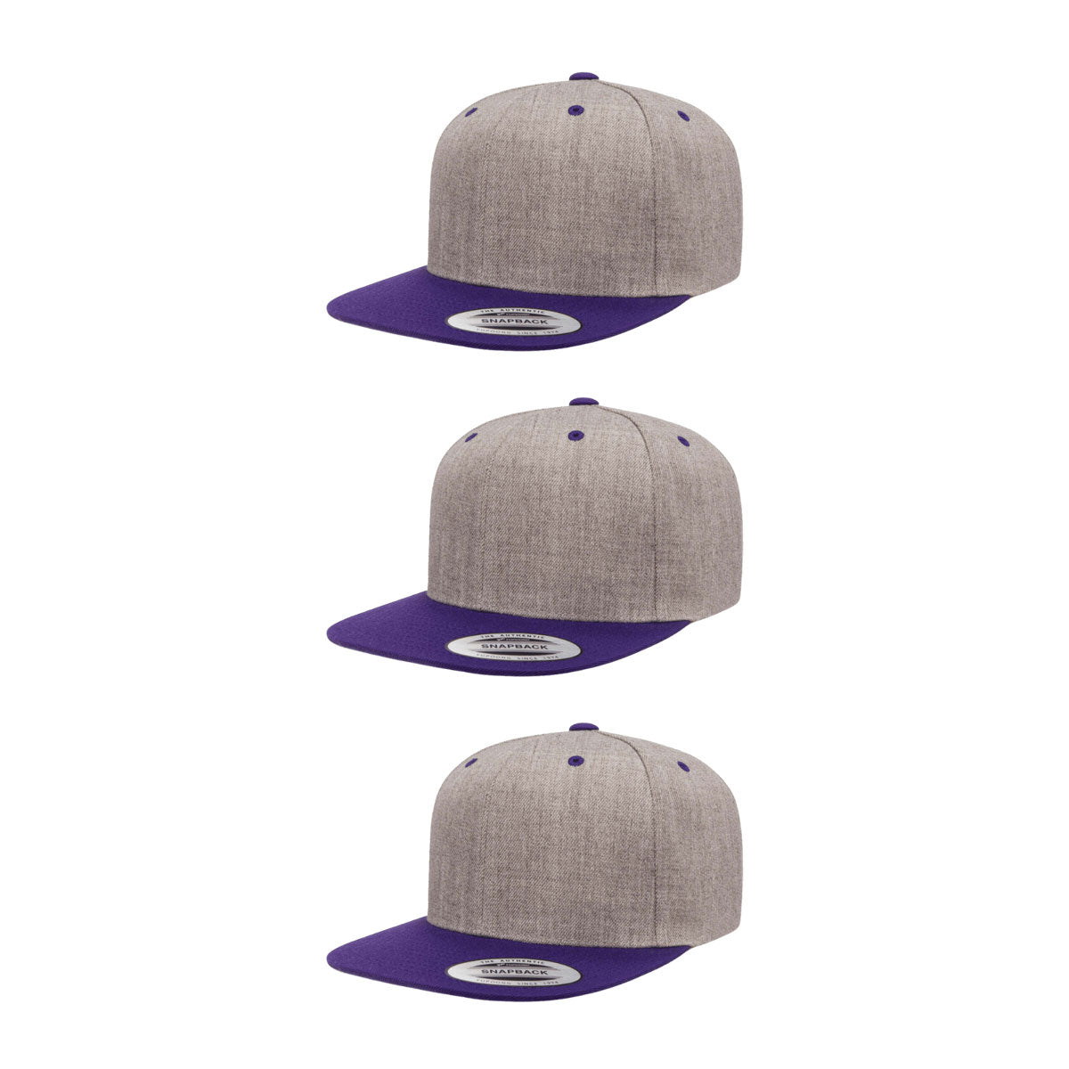 Yupoong Hat Snapback Pro-Style Wool Blend Cap 6089