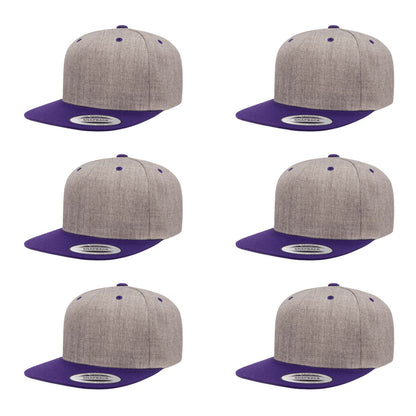 Yupoong Hat Snapback Pro-Style Wool Blend Cap 6089