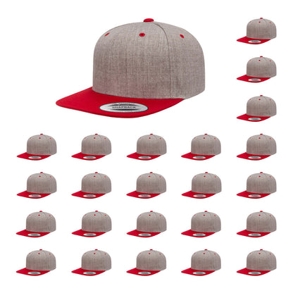 Yupoong Hat Snapback Pro-Style Wool Blend Cap 6089