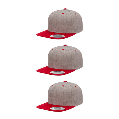 Yupoong Hat Snapback Pro-Style Wool Blend Cap 6089