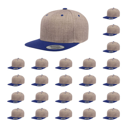 Yupoong Hat Snapback Pro-Style Wool Blend Cap 6089