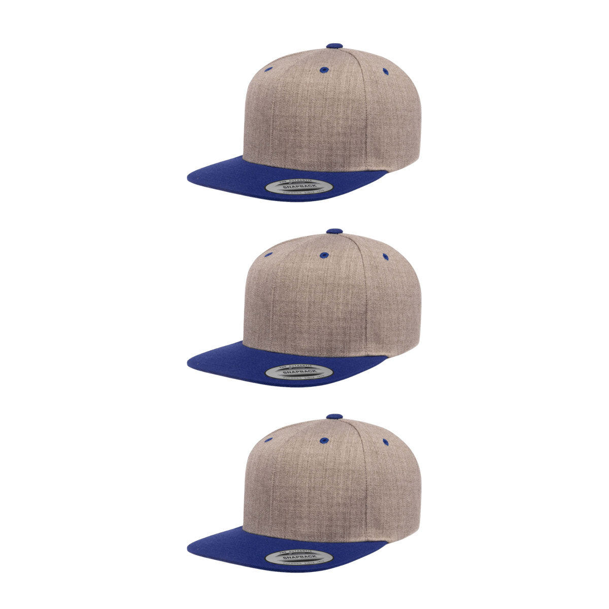 Yupoong Hat Snapback Pro-Style Wool Blend Cap 6089
