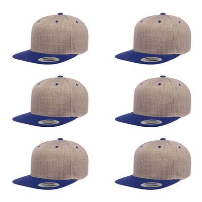 Yupoong Hat Snapback Pro-Style Wool Blend Cap 6089