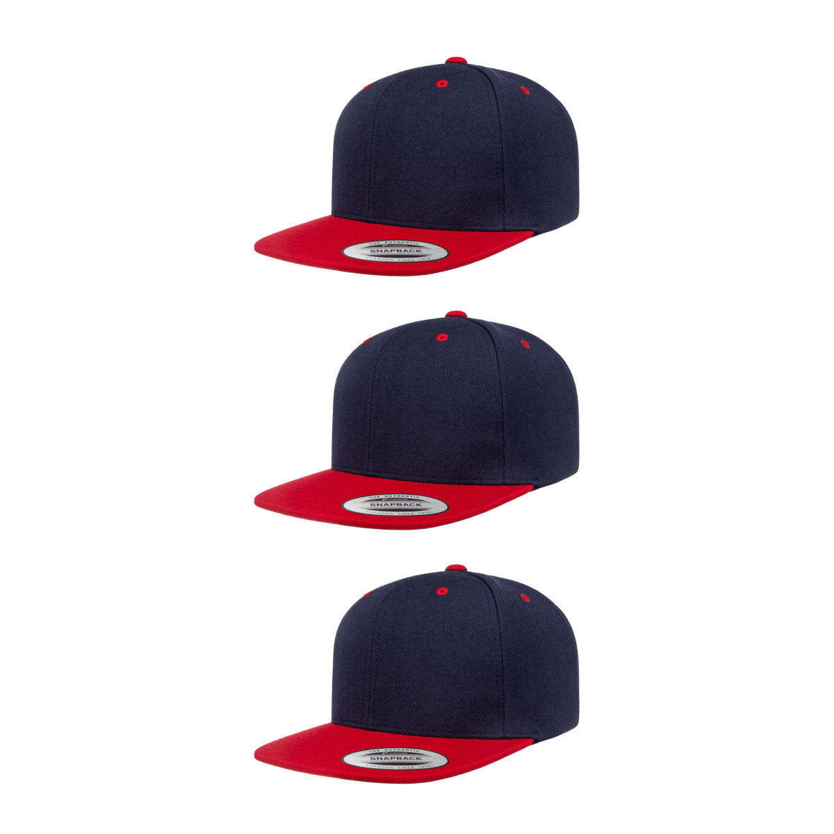 Yupoong Hat Snapback Pro-Style Wool Blend Cap 6089
