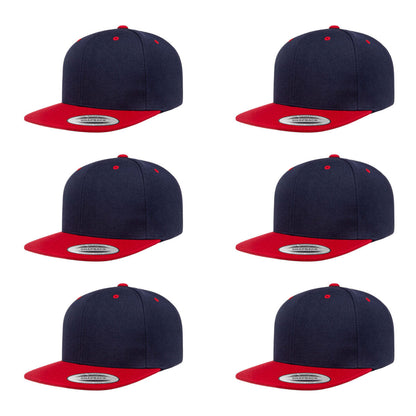 Yupoong Hat Snapback Pro-Style Wool Blend Cap 6089