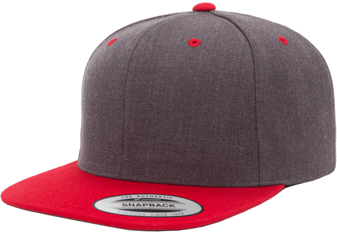 Yupoong Hat Snapback Pro-Style Wool Blend Cap 6089 (Full Case/$6.00 ea.)