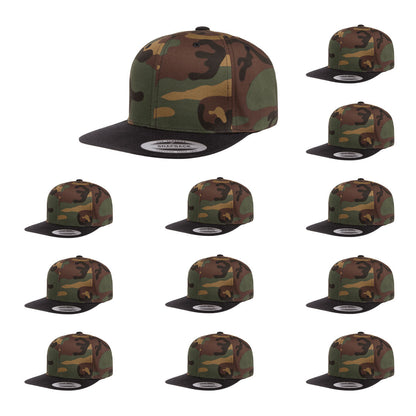 Yupoong Hat Snapback Pro-Style Wool Blend Cap 6089