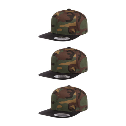 Yupoong Hat Snapback Pro-Style Wool Blend Cap 6089