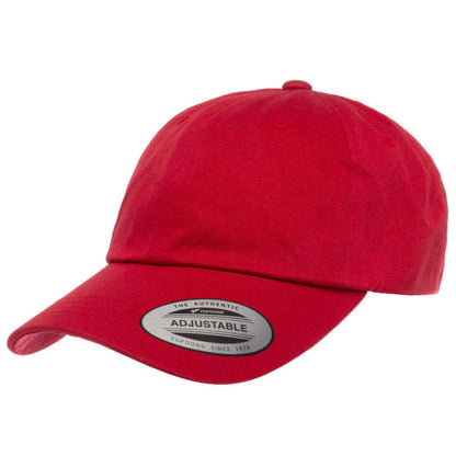 6245CM Adjustable Cotton Twill Dad Hat-Cranberry