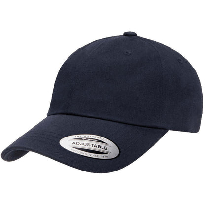 6245CM Adjustable Cotton Twill Dad Hat-Navy