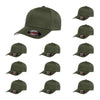 Flexfit Wooly Combed Twill Fitted Cap 6277